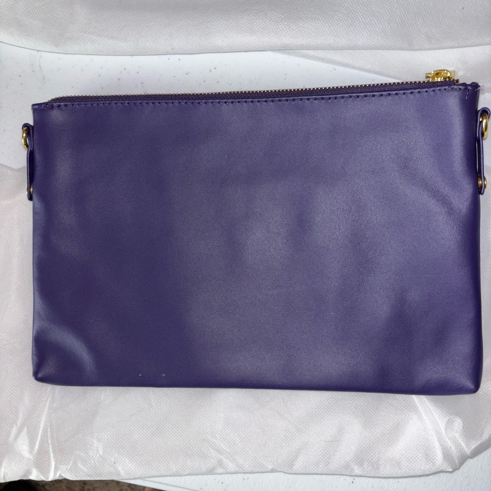 Joy & Iman Purple and Gold Satchel Set - Picture 3 of 16
